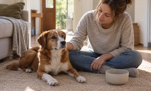 Mon chien vomit jaune : que faire et quand consulter ?