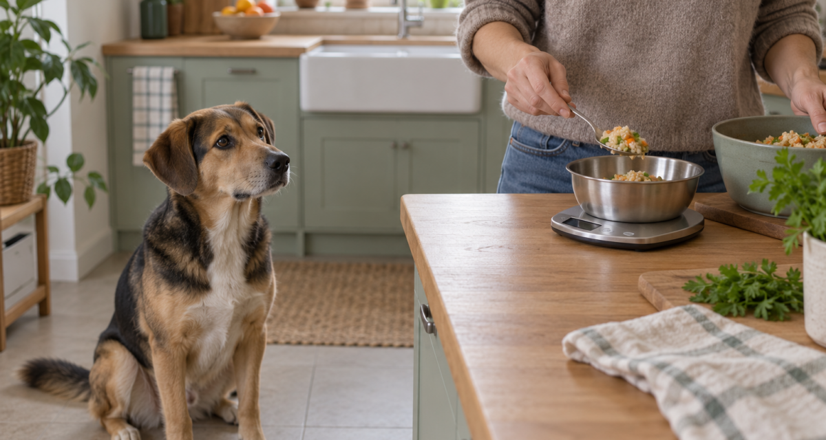 Ration ménagère pour chien : construire des repas équilibrés