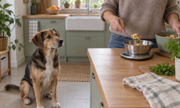 Ration ménagère pour chien : construire des repas équilibrés